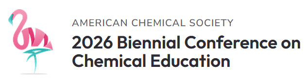 Flamingo Logo and text "American Chemical Society 2026 Biennial Conference on Chemical Education"